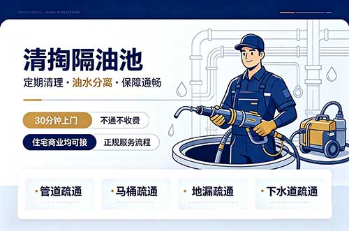 宜昌清掏隔油池